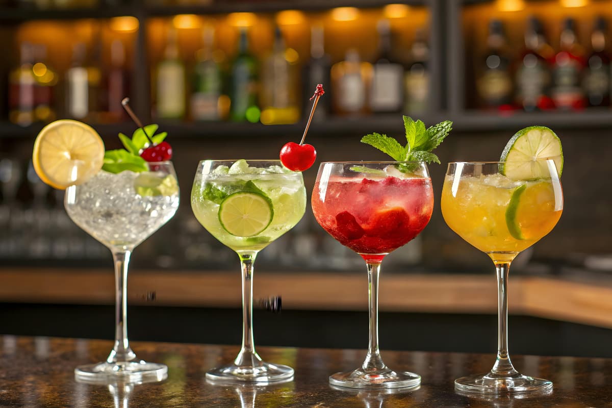 cocktails-in-glasses